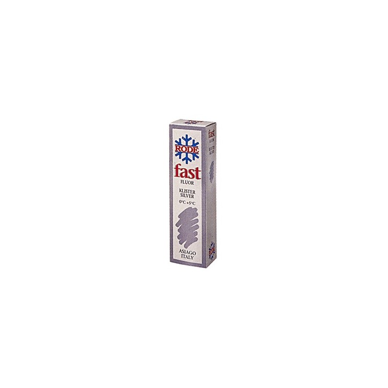 Rode FK-52 Fast Fluor Klister Silver 0°C...+5°C, 60gr Rode FK-52 Fast Fluor Klister Silver 0°C...+5°C, 60gr
